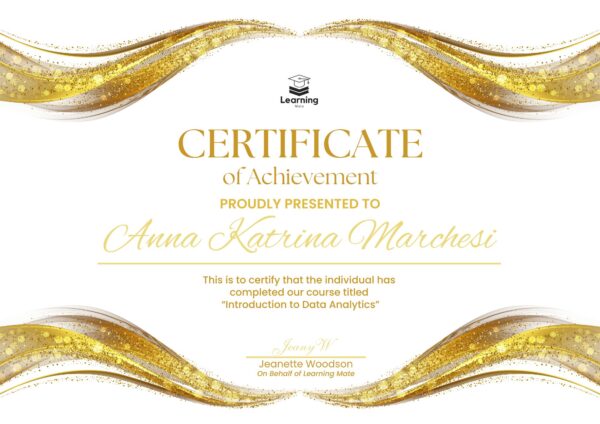 PDF Certificate